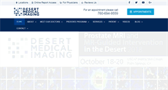 Desktop Screenshot of desertmedicalimaging.com